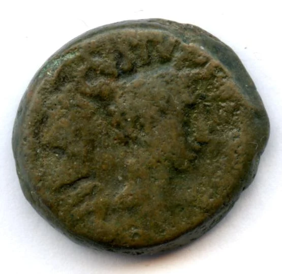 Augustus. Pronssiraha. Kypros, 26 eKr. Ex H.C. Lindgren collection/CNG 1995